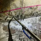 コンクリート地下漏水